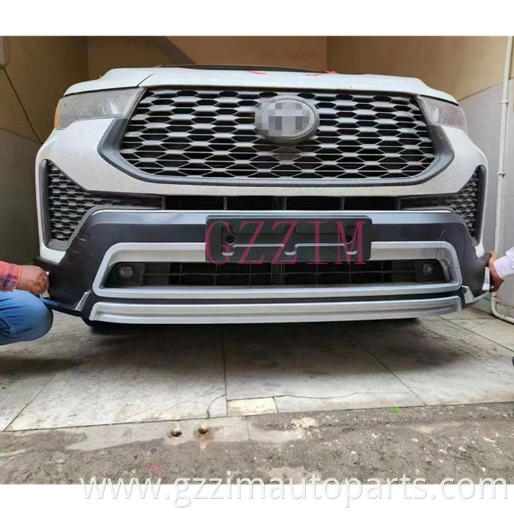 High Quality Auto Parts Front Bumper And Rear Bumper For Toyota Innova 2023